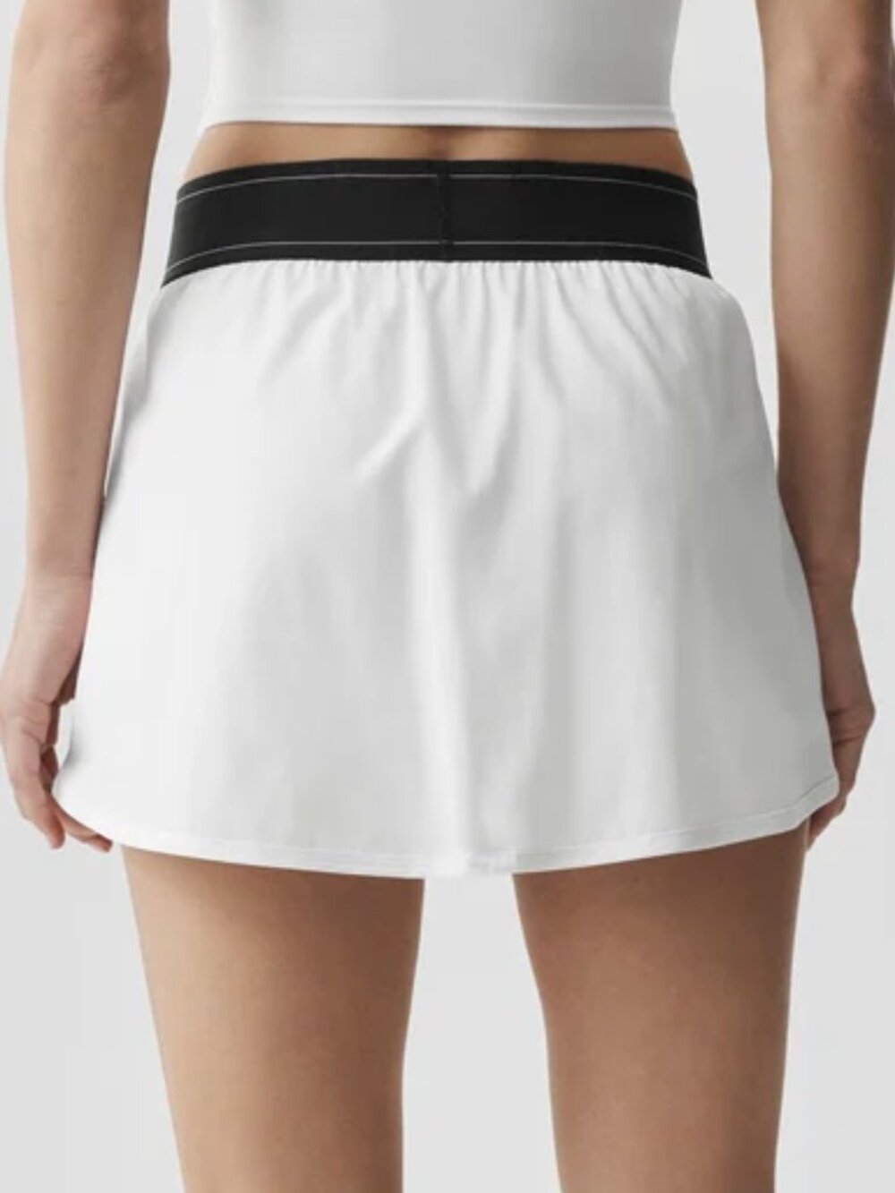 ALO Yoga Match Point High-Waisted Tennis Skirt White|New With Tags🤍 - Picture 8 of 9